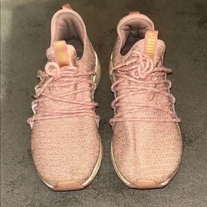 Puma Pink Tennis Shoes